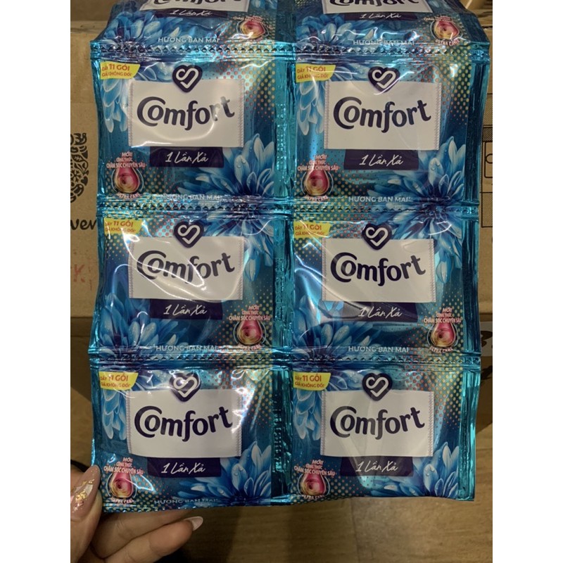 Combo gói xả comfor 1 lần xả hương ban mai 20ml / 1 gói