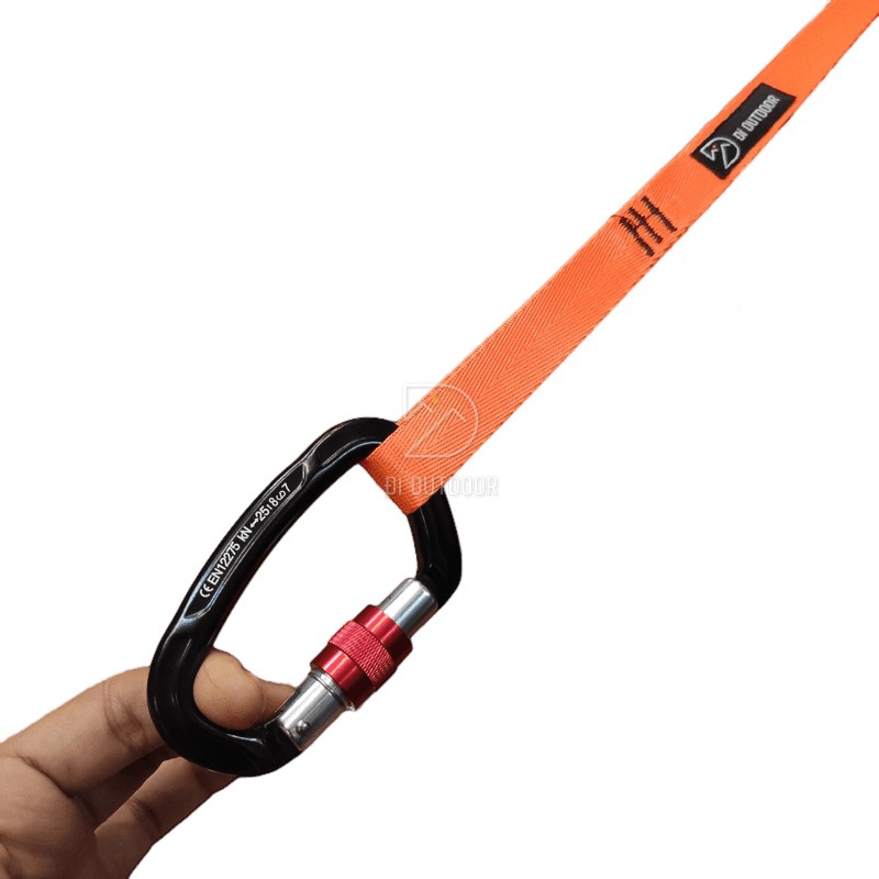 Móc khóa leo núi an toàn Carabiner 25KN- 2500KG