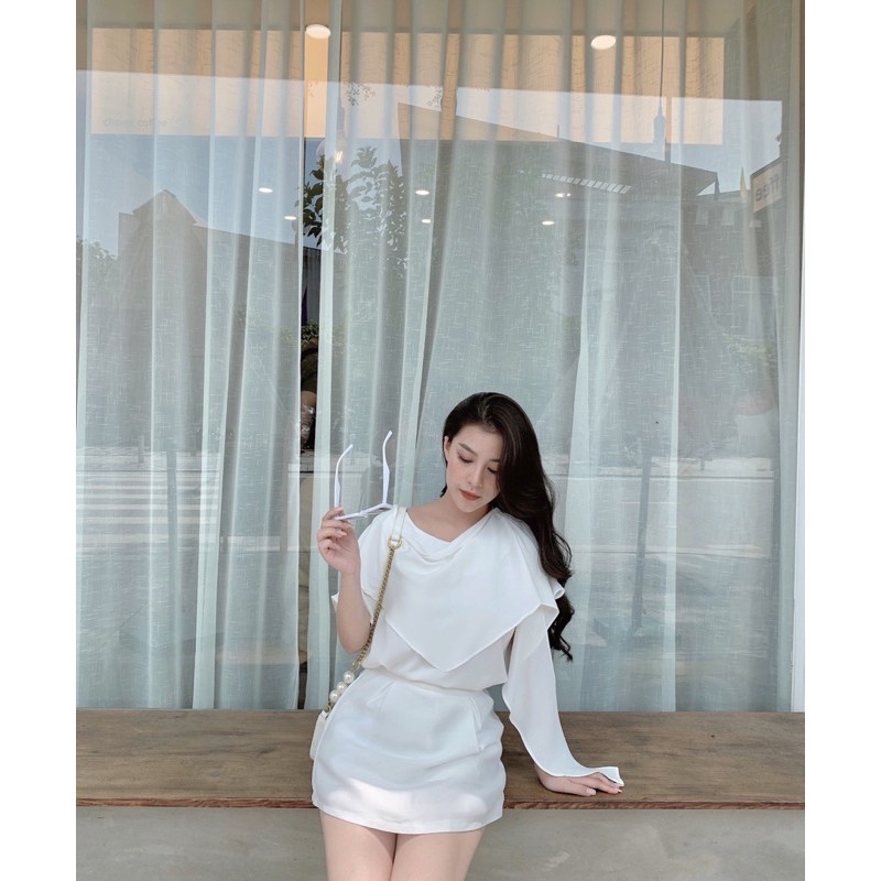 Áo Lụa Voan Khăn Vạt Vai🥂