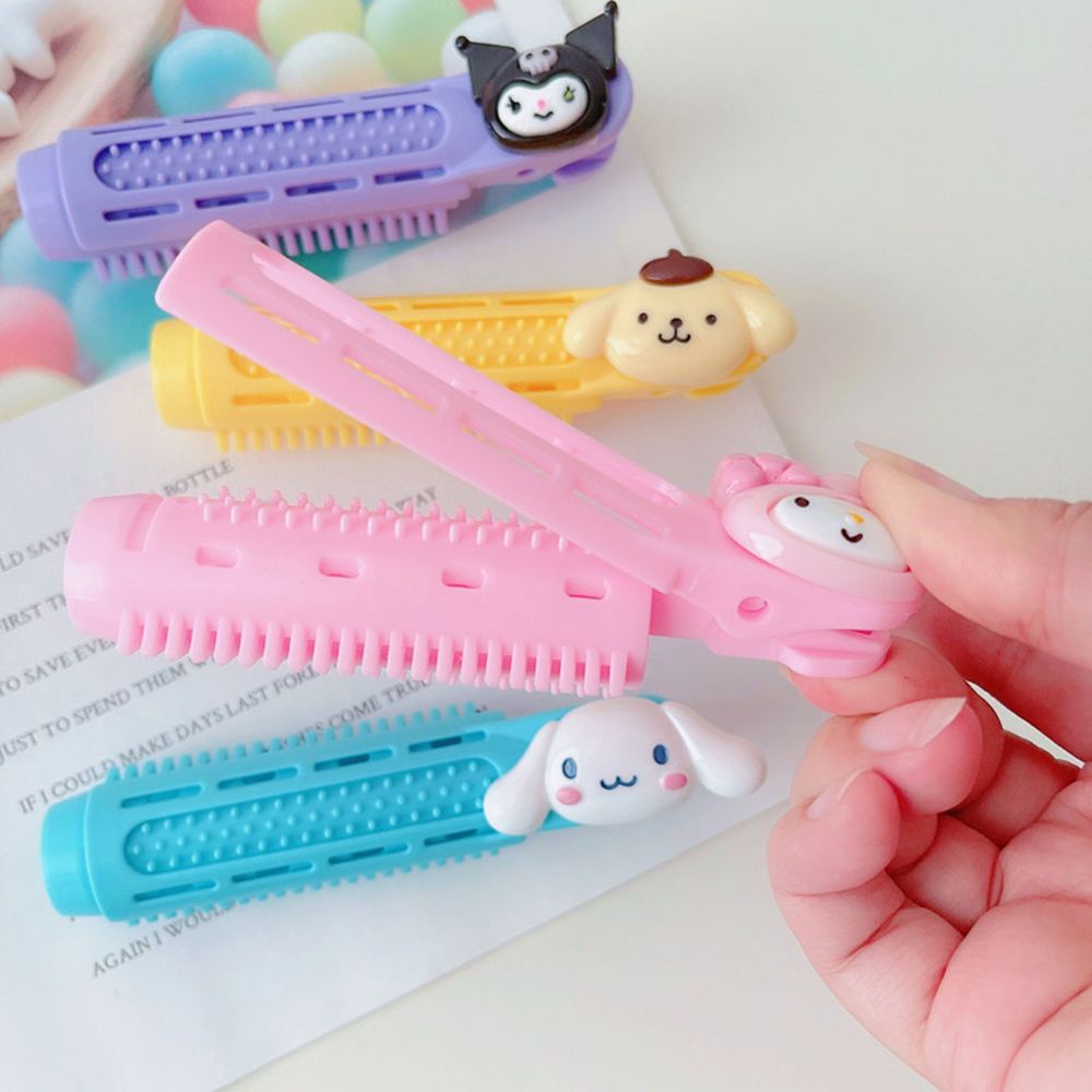 Kẹp tóc tạo kiểu nhiều màu họa tiết hoạt hình đáng yêu cho nữ