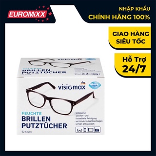 GIẤY LAU MẮT KÍNH VISIOMAX 52 TỜ ĐỨC 3/2021 - LAU MÀN HÌNH ĐIỆN THOẠI - LENS MÁY ẢNH