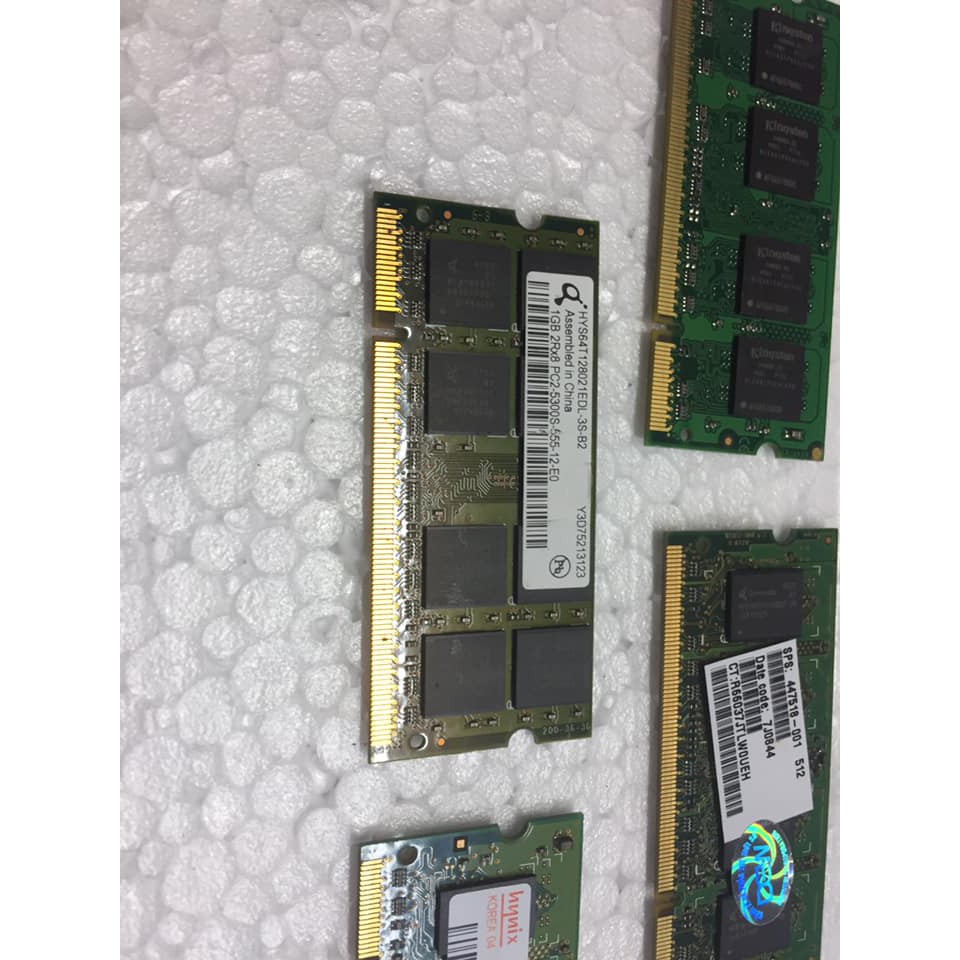 Ram DDRam DDR2 Laptop 1Gb PC667 PC800