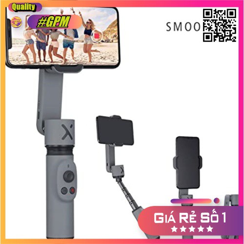 Gimbal Zhiyun Smooth X Combo - Tay cầm chống rung cho điện thoại kết hợp gậy tự sướng,gậy selfie - HÀNG CHÍNH HÃNG