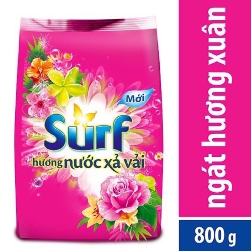 BỘT GIẶT SURF 800gr