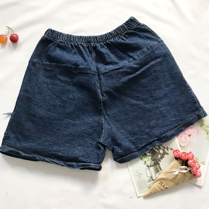 Quần đùi bé gái freesize từ 45-48kg quần sot short jean bé gái - QG08