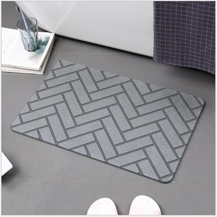 [MẪU ĐA DẠNG - GIÁ VÔ ĐỊCH - BAO VỠ HỎNG] Thảm đá - Thảm nỉ chùi chân cao cấp, chống trơn trượt, siêu thấm hút