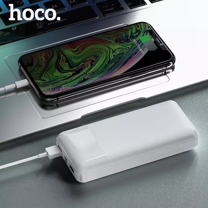 Pin Dự Phòng Hoco J72CAO CẤPSạc Dự Phòng Easy Travel 10000mAh 2 Cổng Input/Output Max 2A Có Đèn Led Hiển Thị