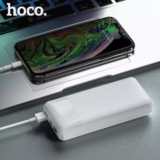 Sạc Dự Phòng Hoco J72💎CAO CẤP💎Pin Dự Phòng Easy Travel 10000mAh 2 Cổng Input/Output Max 2A Đèn Led Hiển Thị - BH 1 Năm
