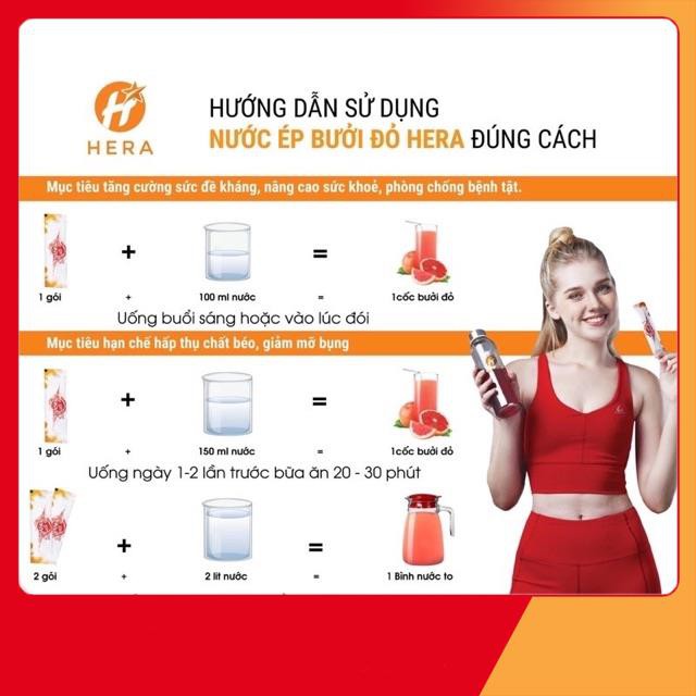  [Rẻ nhất shopee] Bưởi đỏ Nano Hera giữ dáng đẹp da