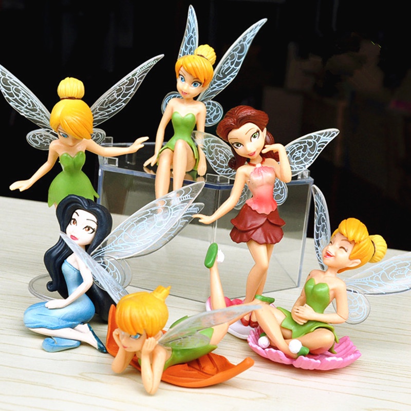 Thanh lý: Bộ đồ chơi 6 cô tiên Tinker bell