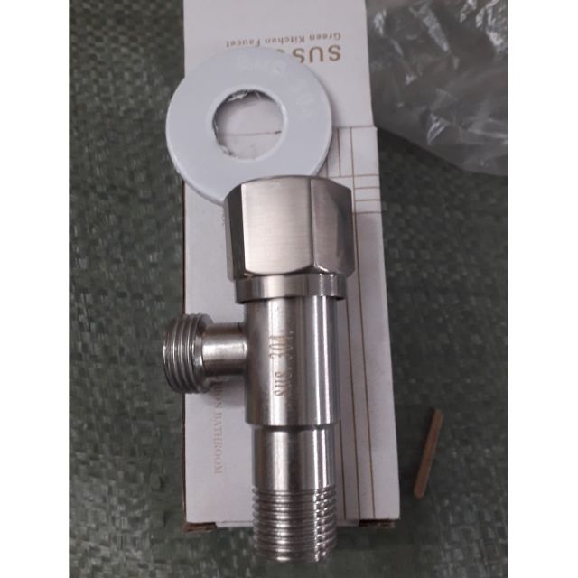 VAN KHÓA 1 ĐẦU RA INOX 304