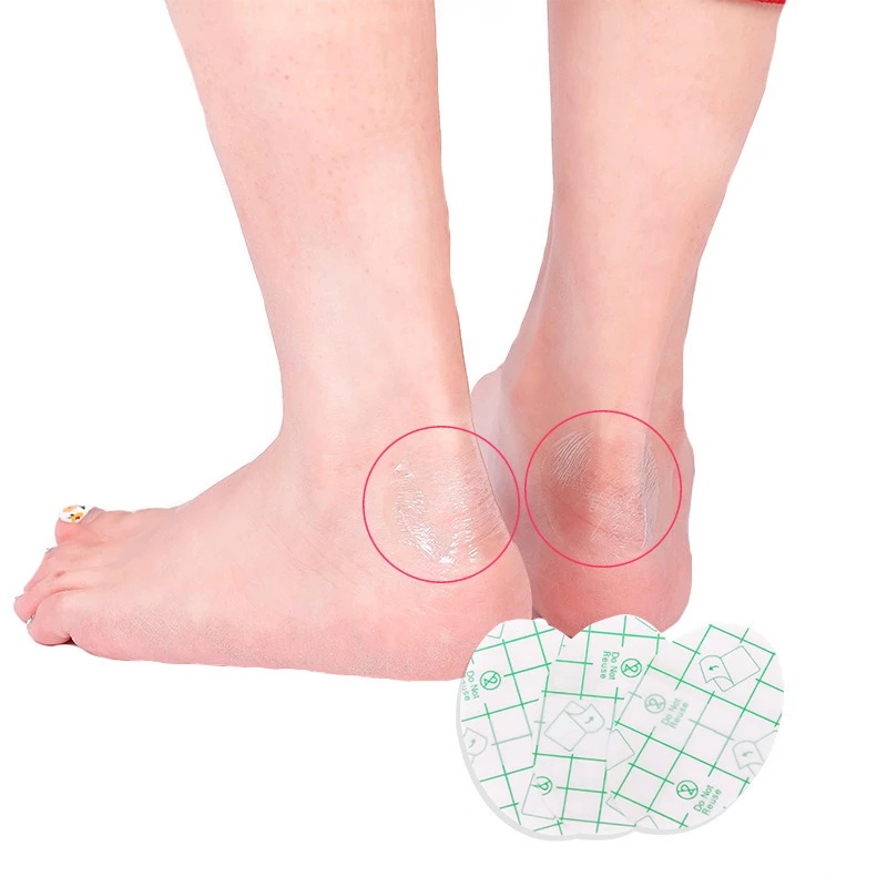 Set 20 miếng dán gót chân chống thấm nước thoáng khí giảm đau thoải mái dành cho cả nam và nữ