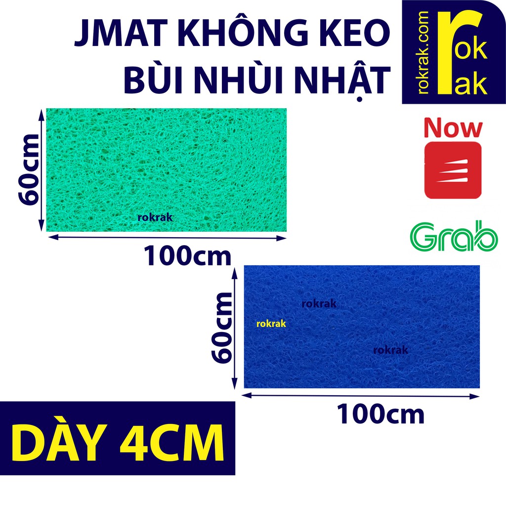 Jmat không keo Bùi nhùi Nhật tấm 60x100 cm cho lọc hồ KOI ROKRAK