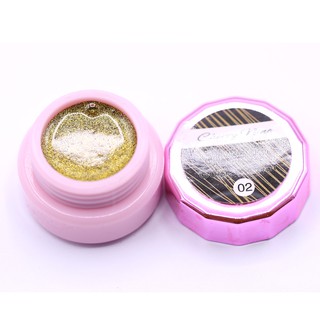 Set gel nhện vẽ sợi màu nhũ