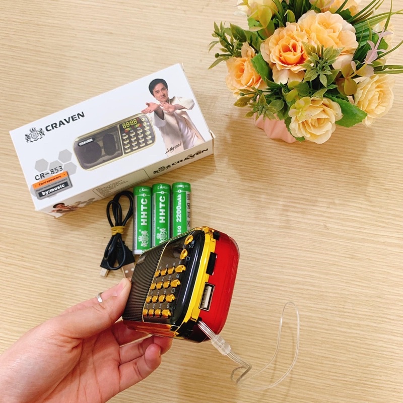 [Giá Rẻ Vô Đối] Loa Craven 3 pin