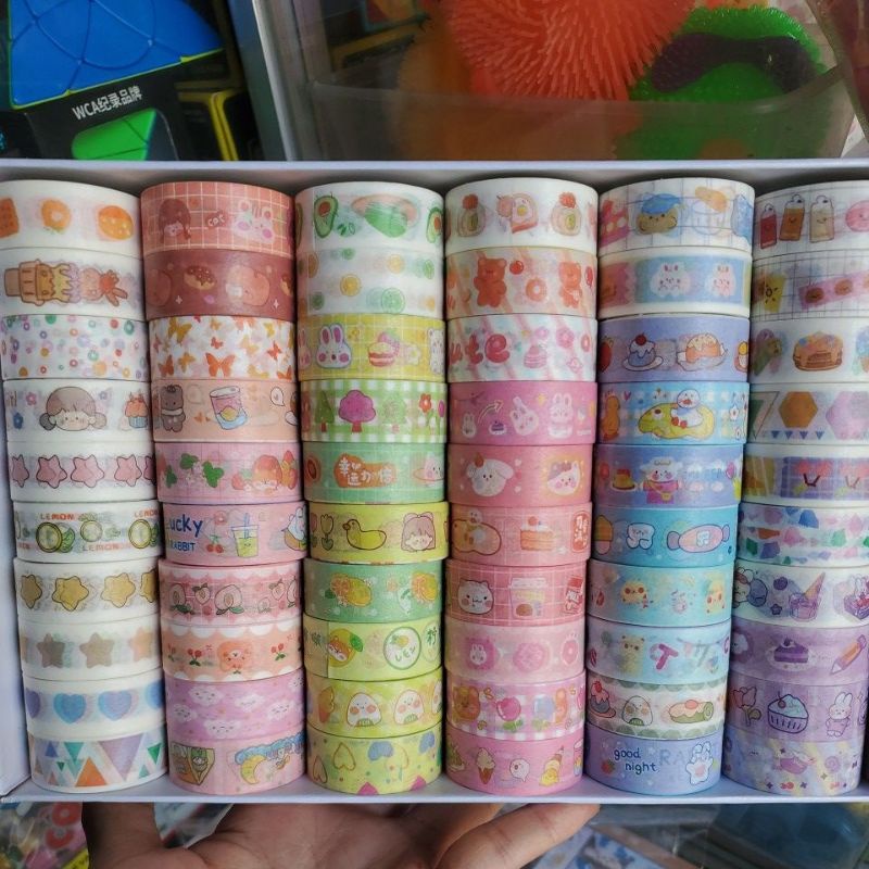 1 cuộn băng keo washi