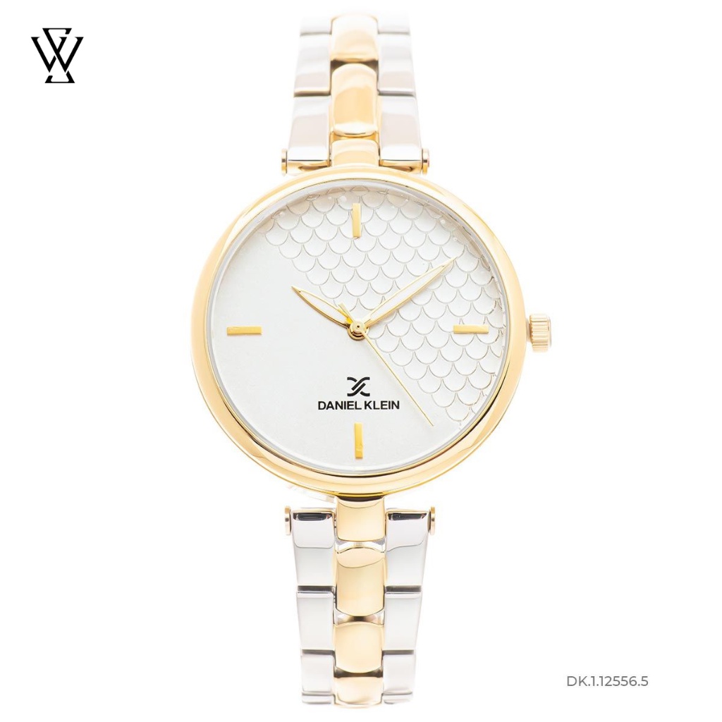 Đồng Hồ Quartz Nữ Daniel Klein WATCHSTORE DK.1.12556.5 Mặt Kính Khoáng 34mm, Dây Kim Loại, Vỏ Thép Không Gỉ