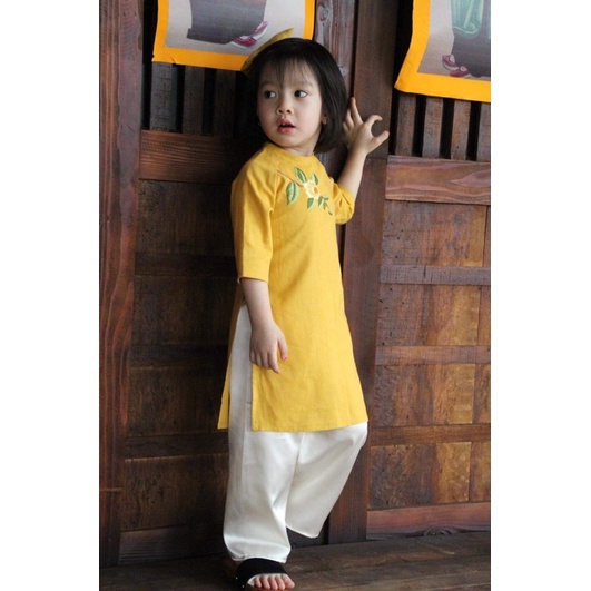 Set 2 áo dài và 1 quần