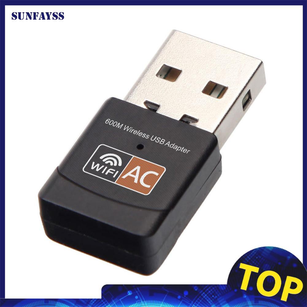 Usb Wifi 600mbps Dual Band 2.0 2.4g / 5g Hz 802.11ac | BigBuy360 - bigbuy360.vn