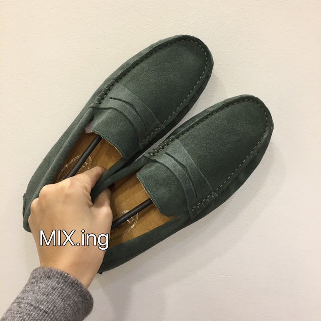 Giày lười da lộn/ giày mọi da lộn