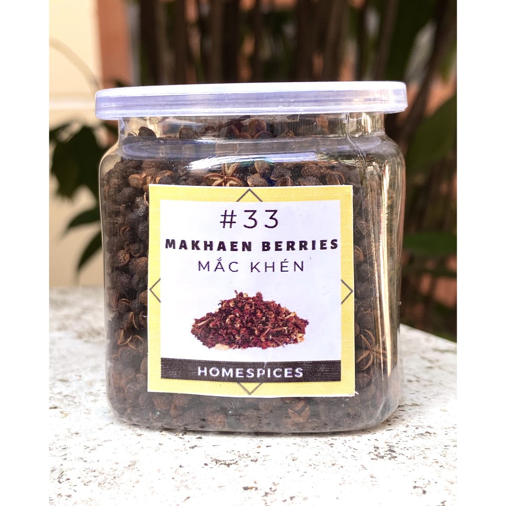 Mắc  khén - Makhaen berries ướp thịt nướng Tây Bắc