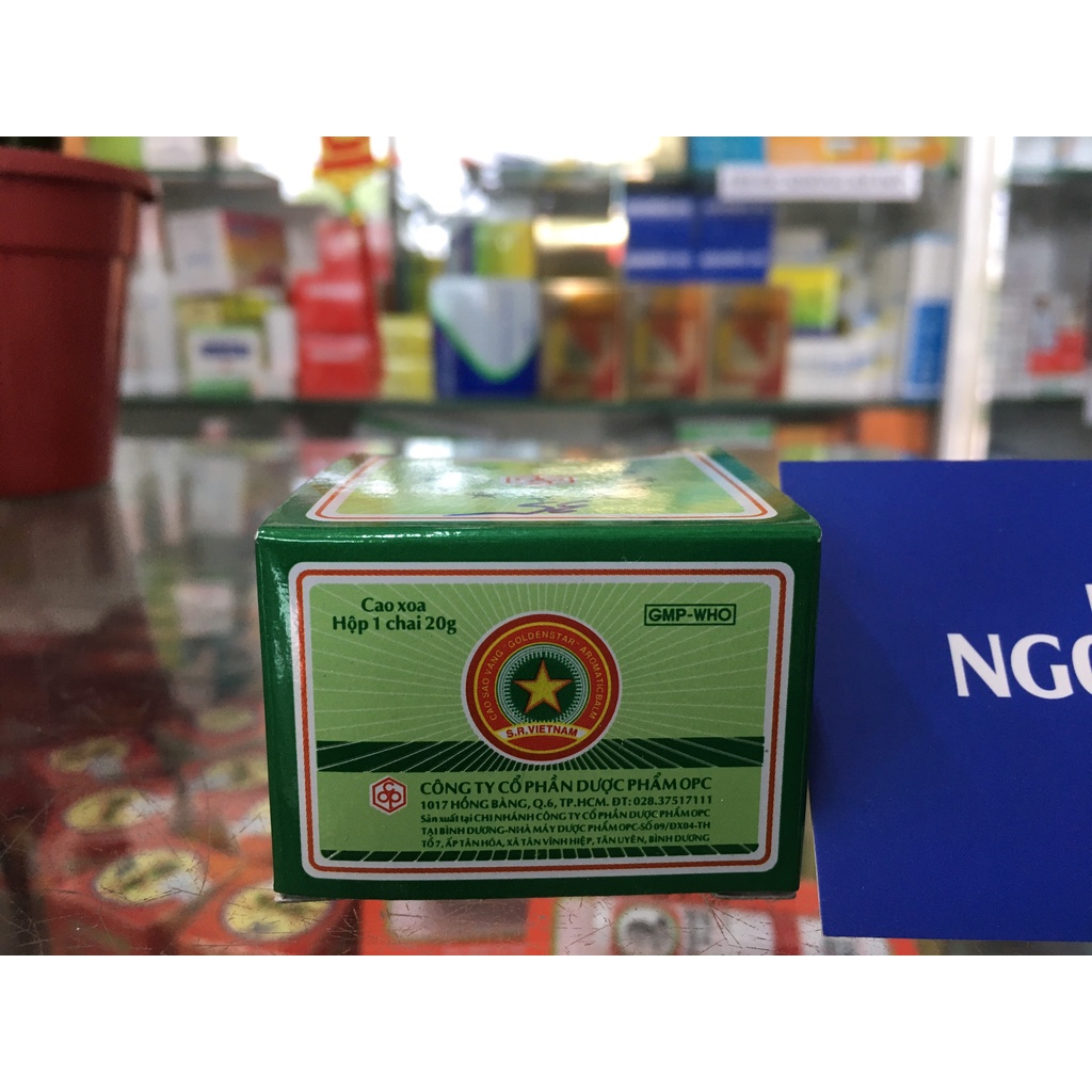 ✅ [Chính Hãng] Cao Xoa Cao Sao Vàng , Cao xoa bóp hoạt lạc cao, Cao xoa cúp vàng