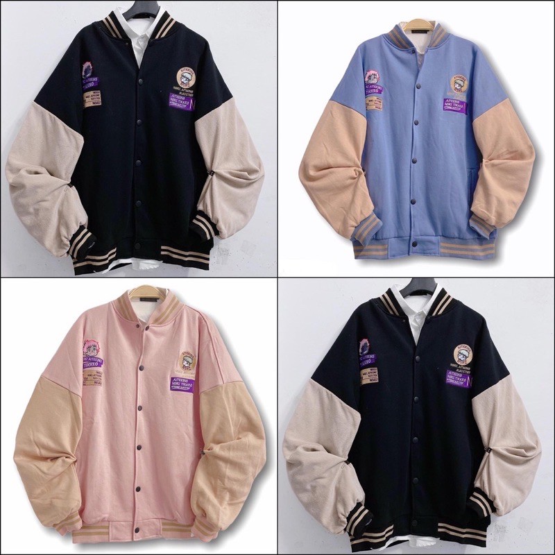 ÁO BOMBER DẠ LÓT DÙ DÀY DẶN FORM UNISEX [KÈM ẢNH THẬT] | BigBuy360 - bigbuy360.vn