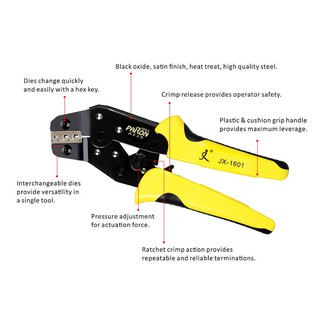 Paron? JX-D5301 Multifunctional Ratchet Crimping Tool Wire Strippers Terminals