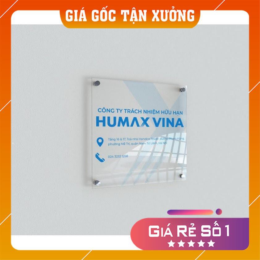[Bảng hiệu Tên Công ty] Gia công sản xuất Biển, Bảng công ty uy tín giá rẻ tại Hà Nội.
