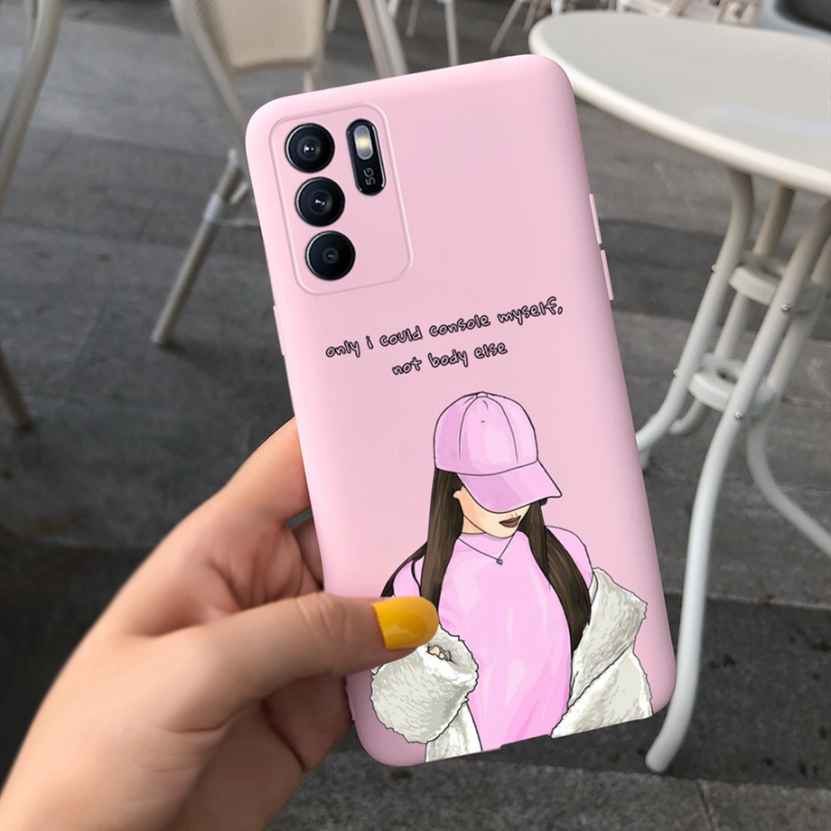 Ốp Điện Thoại Silicon Mềm Màu Kẹo Thạch Cho OPPO Reno6 Z 5G CPH2237 Reno6 Z 6Z Reno6Z 5G