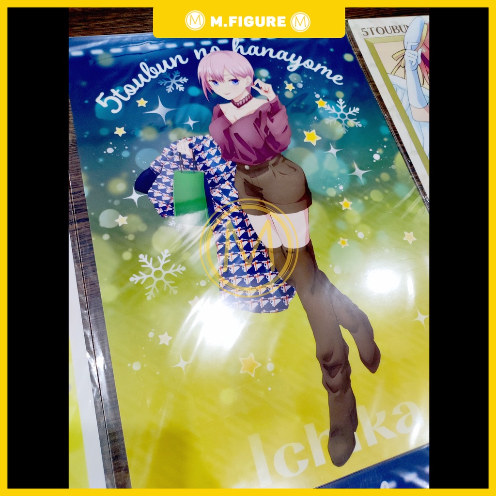 ÁP PHÍCH NHÀ CÓ 5 NÀNG DÂU - GOTOUBUN NO HANAYOME - CLEAR POSTER