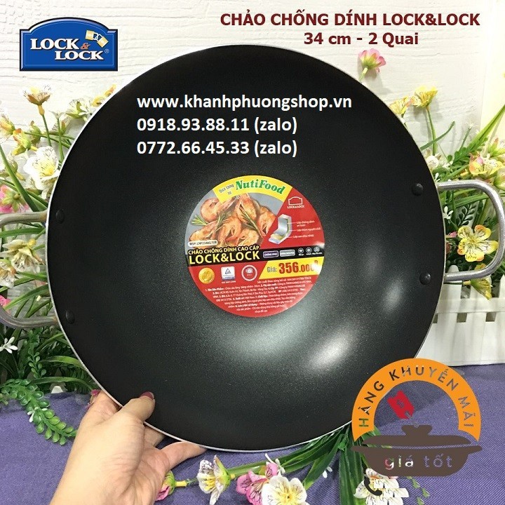 chảo xào chống dính loại lớn - chảo xào chống dính