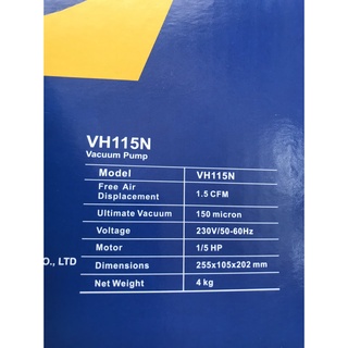 MÁY HÚT CHÂN KHÔNG VALUE 1.5 CFM