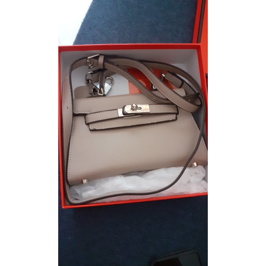 Túi xách nữ sang chảnh và sành điệu. Túi xách HM da sần Size 20 full box_ Hàng nhập khẩu chính hãng