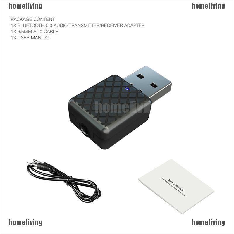 USB Bluetooth 5.0 truyền phát âm thanh cho TV/PC bàn tính