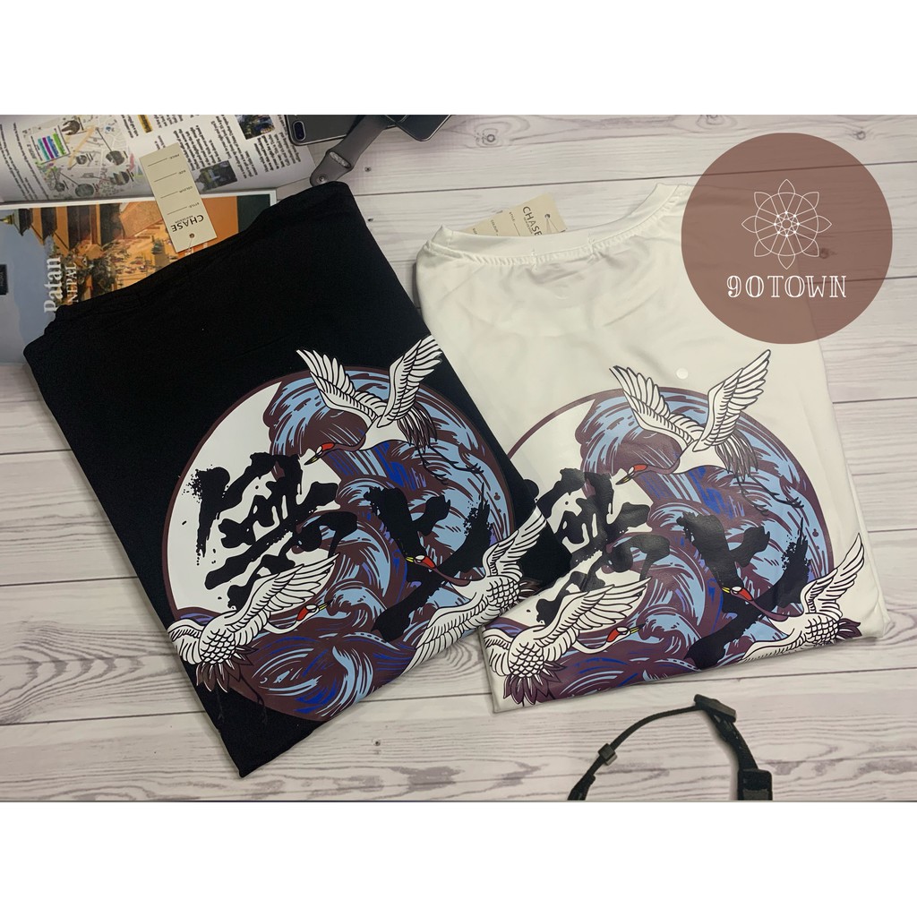 Áo phông nam họa tiết Thủy Hạc siêu đẹp , chất miễn bàn , mẫu mới hè 2021 | BigBuy360 - bigbuy360.vn