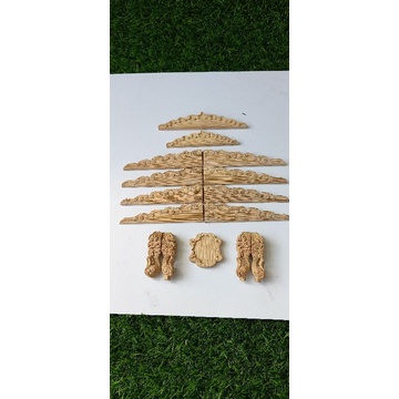 phụ kiện hoa văn gắn lồng chim chào mào