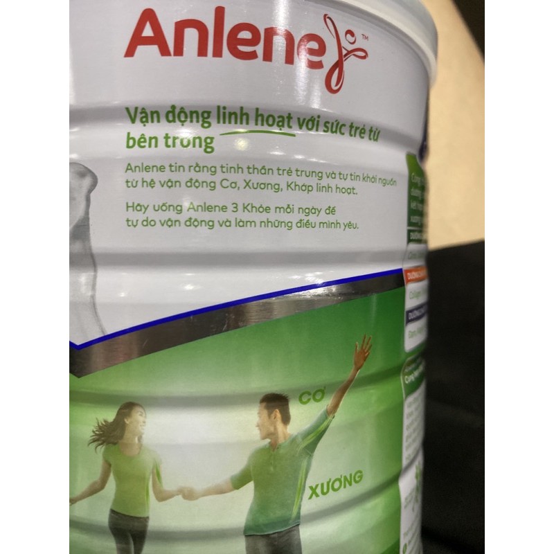 Sữa bột Anlene lon 800g Dành cho người từ 19 đến 45 tuổi