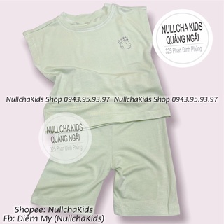 [PUNCHUN]-Bộ cộc quần lửng PUNCHUN (3-6m)