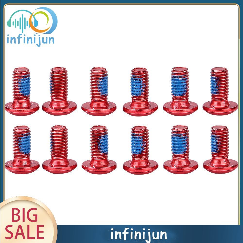 Set 12 Ốc Vít T25 M5X8Mm Cho Xe Đạp