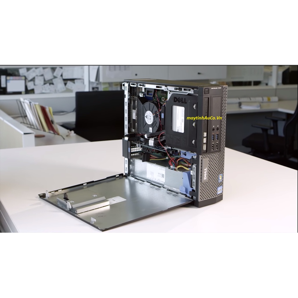 Xác case máy tính Barebone Dell optiplex 790 / 990 Chipset Q77 socket 1155 , Hàng nguyên bản , Mới 99% full hộp