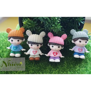 [HÌNH THẬT] CẶP ĐÔI TAI THỎ - Phụ kiện trang trí tiểu cảnh