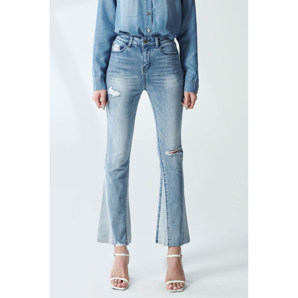 QUẦN JEANS DÀI NỮ DÁNG LOE   V-SIXTYFOUR 220WD2084F2950