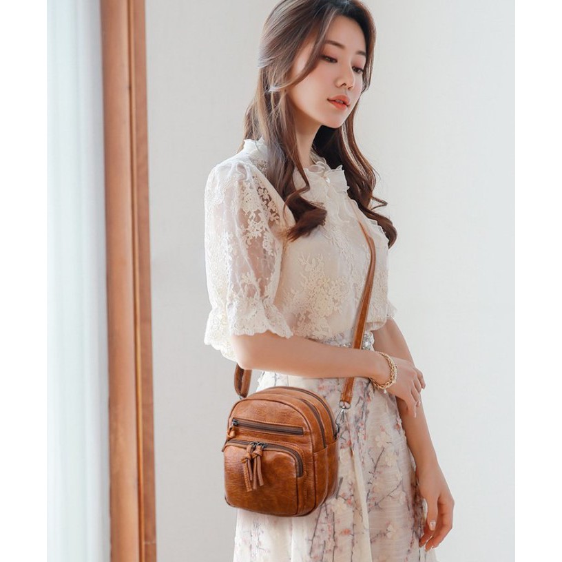 Túi xách nữ Đeo Chéo ❤️Mẫu Túi Da Nữ Siêu Hot Thiết Kế Thời Trang Phong Cách Hàn Quốc (sp13) | BigBuy360 - bigbuy360.vn