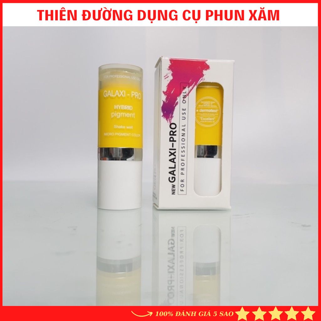 Vàng Chanh Galaxy Chính Hãng HÀn Quốc - Mực Phun Xăm Thẩm Mỹ DCPX
