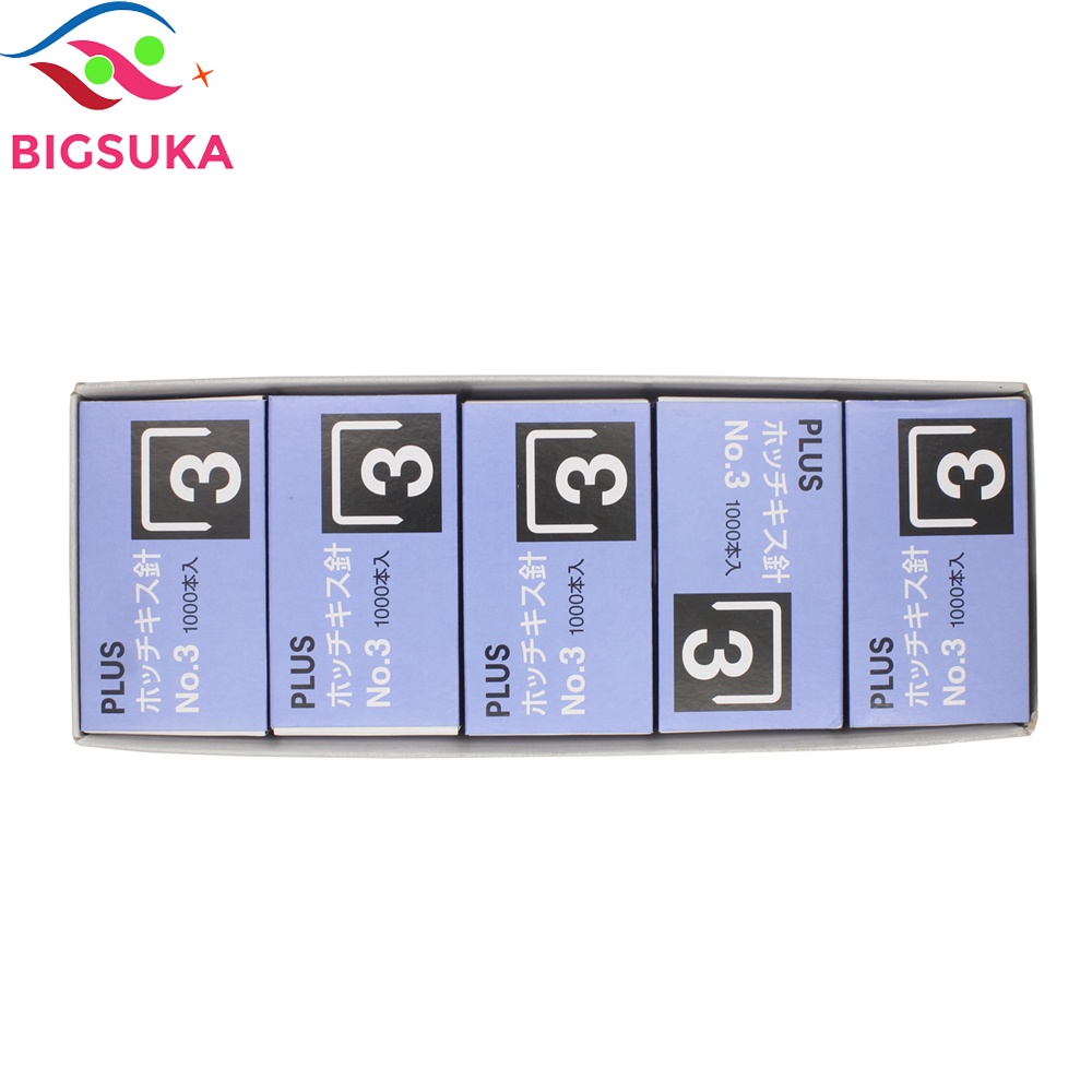 Kim bấm số 10 Plus [20 Hộp] hộp 1000 kim bấm BIGSUKA