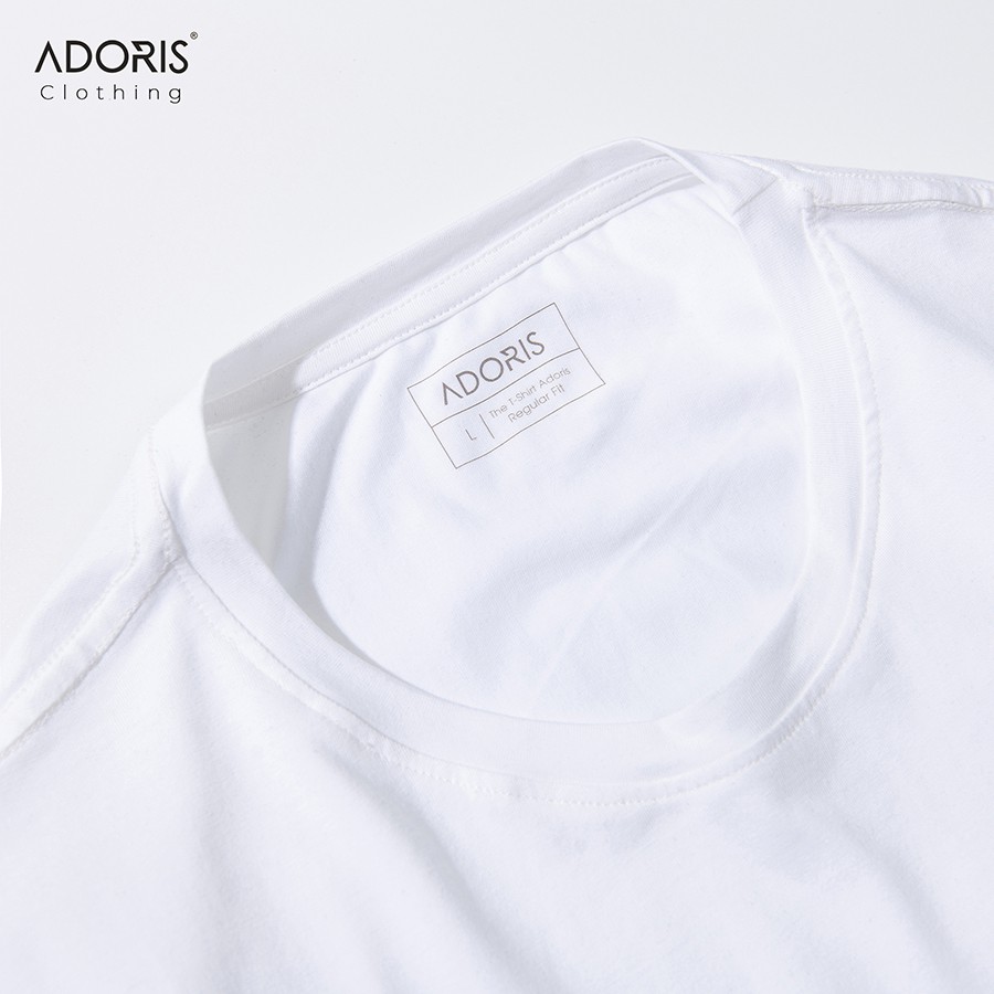 Áo thun nam cổ tròn ADORIS vải Cotton 4 chiều co giãn,dày dặn, Form dáng chuẩn - AP001 | BigBuy360 - bigbuy360.vn