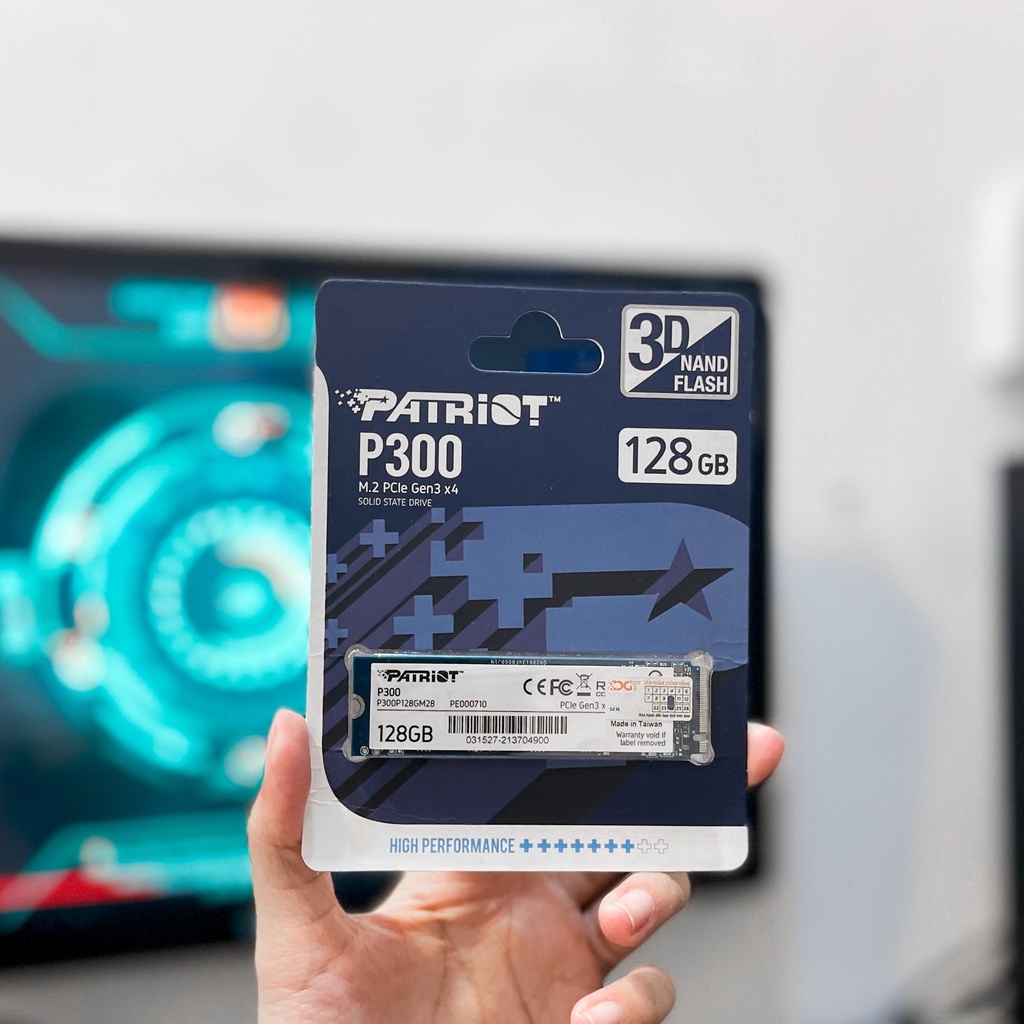Ổ Cứng SSD PATRIOT P300 M.2 2280 PCIE GEN 3×4 128GB | BigBuy360 - bigbuy360.vn