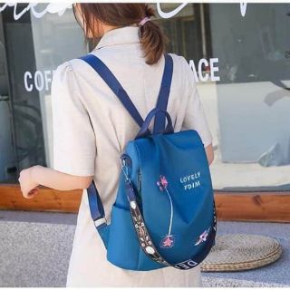 balo 2in1 chống trộm thêu hoa