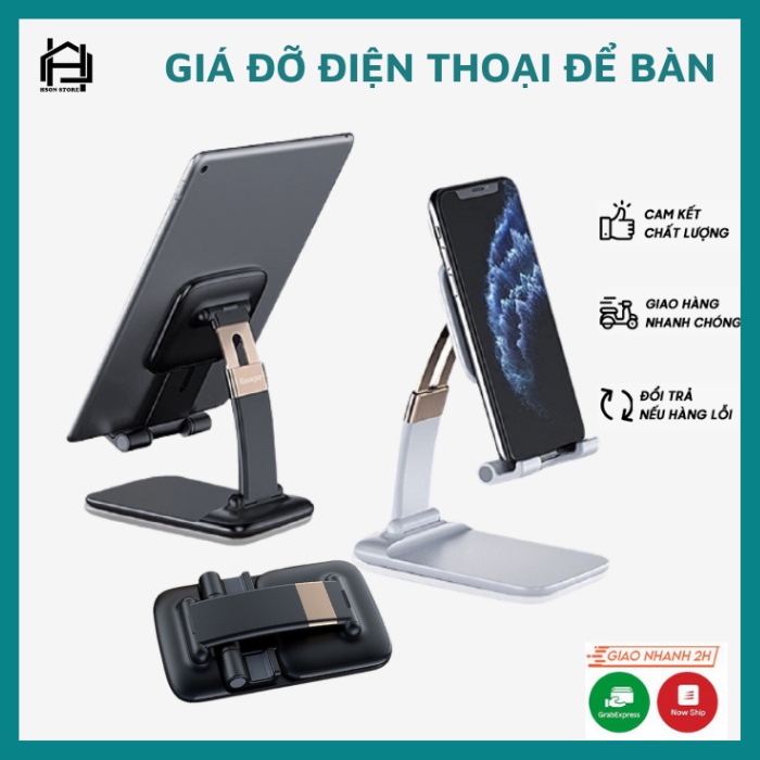 Giá đỡ điện thoại, ipad để bàn loại CAO CẤP, giá đỡ thông minh nhỏ gọn, bỏ túi đa năng tiện dụng